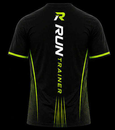 Camiseta oficial Run Trainer — costas